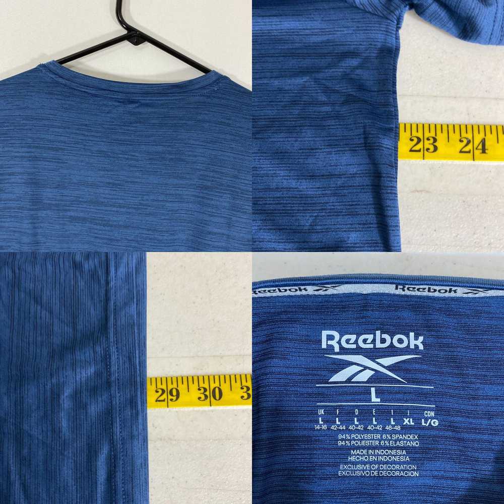 Reebok Reebok Mens Blue Short Sleeves Crew Neck P… - image 4