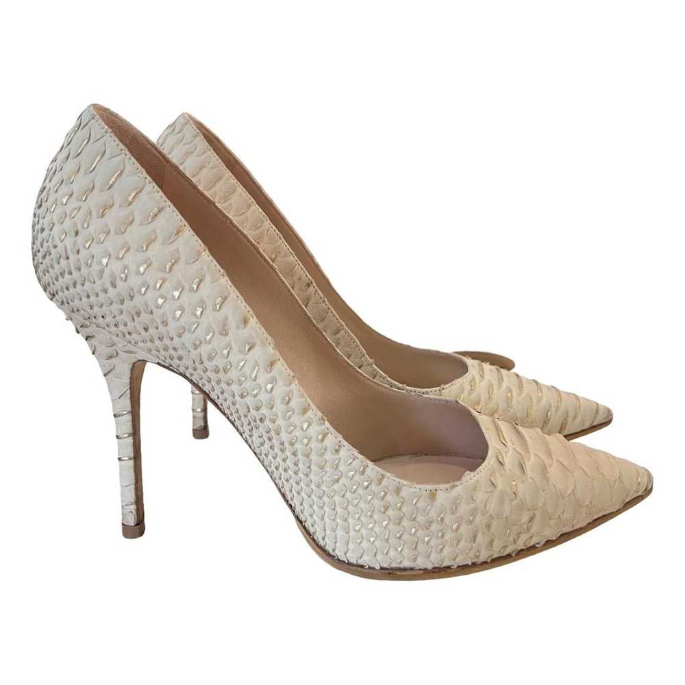 Dior Dior Cherie Pointy Pump python heels - image 1