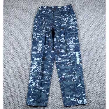 Vintage US Navy Camouflage Cargo Pants Men's Smal… - image 1