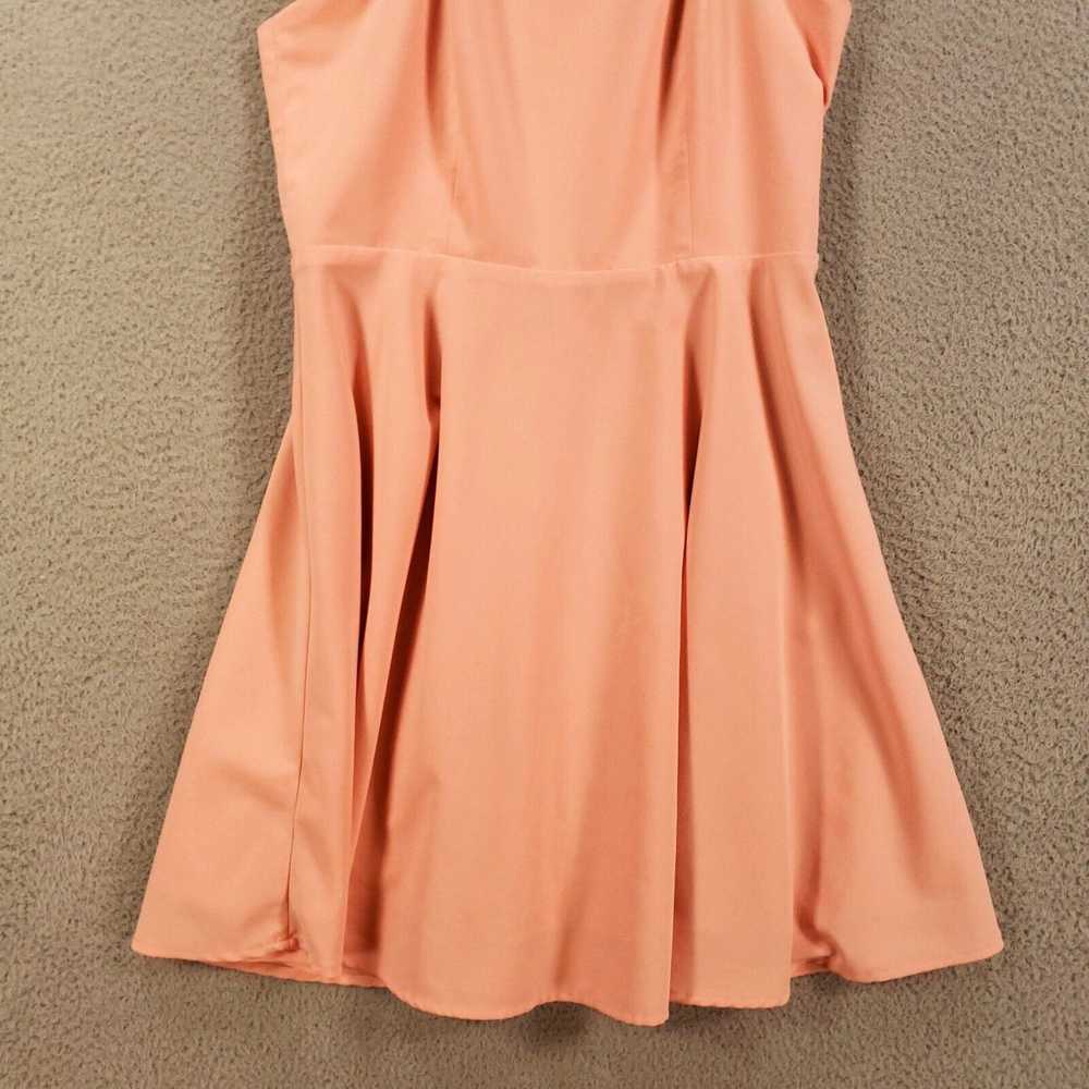 Lulus Lulus Dress Womens Medium Peach Back Zip Li… - image 2