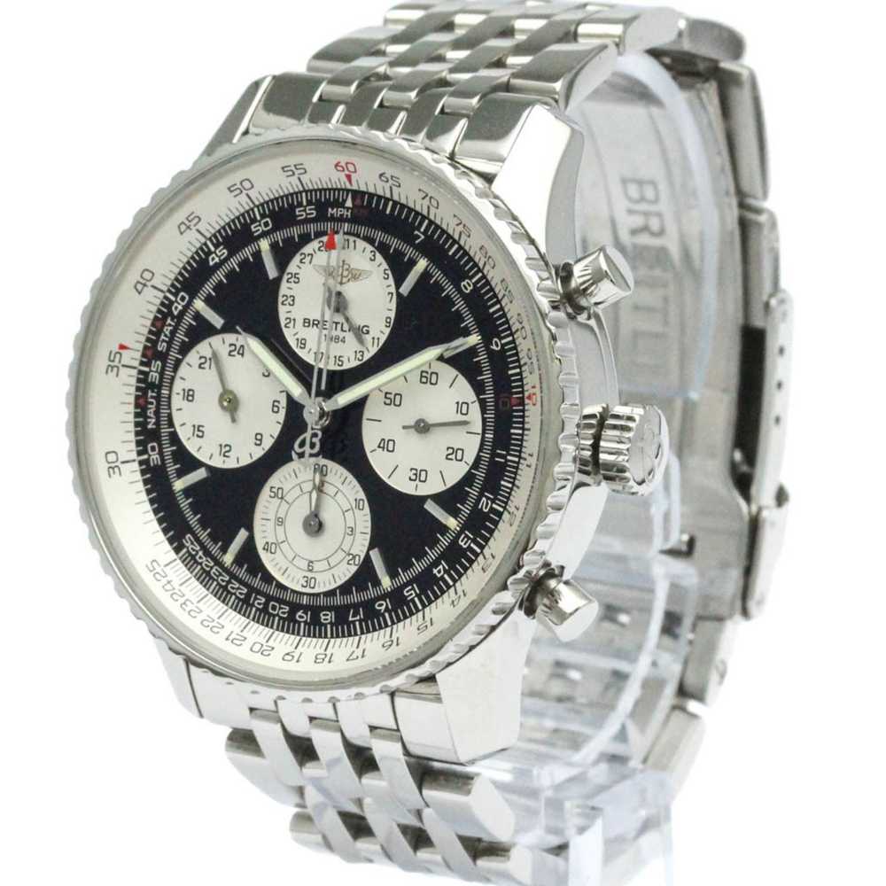 Breitling Polished BREITLING Navitimer Twin Sixty… - image 2