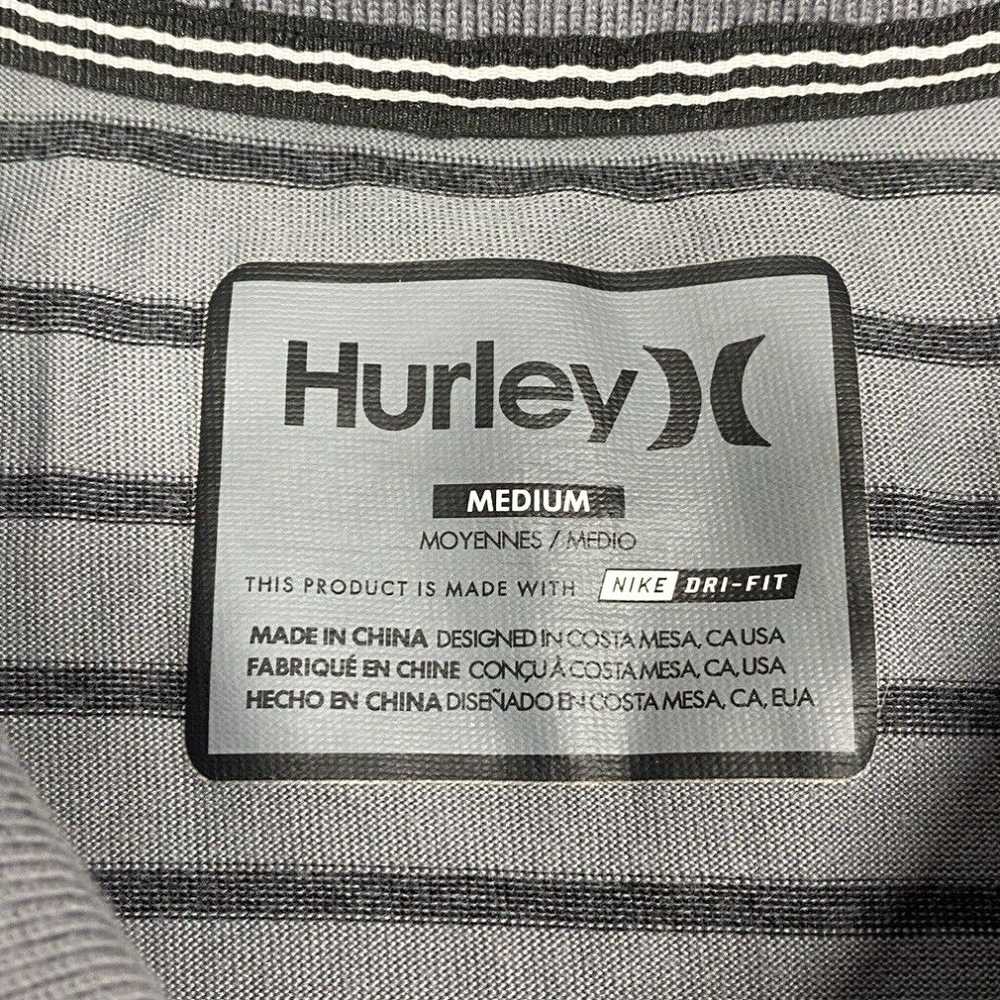 Hurley Hurley Nike Dri Fit Polo Shirt Adult Mens … - image 3