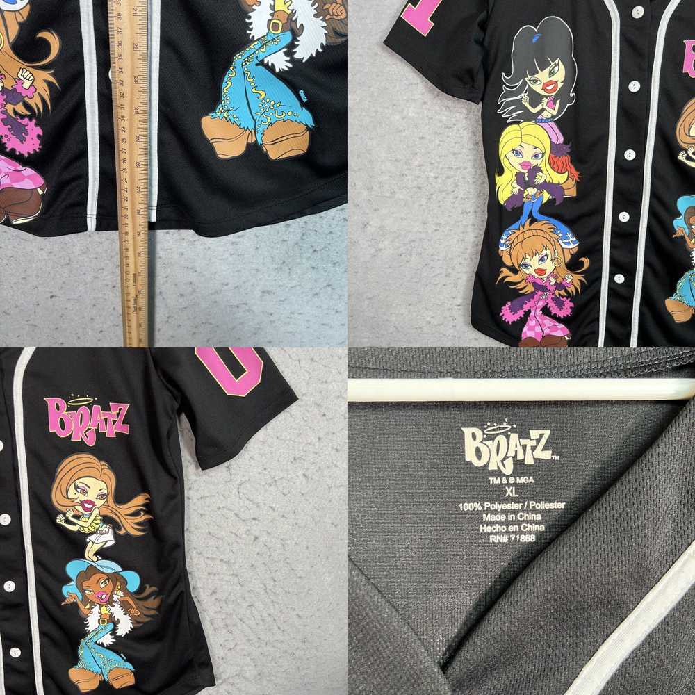 Vintage Bratz Dolls Y2K Baseball Jersey Youth XL … - image 4