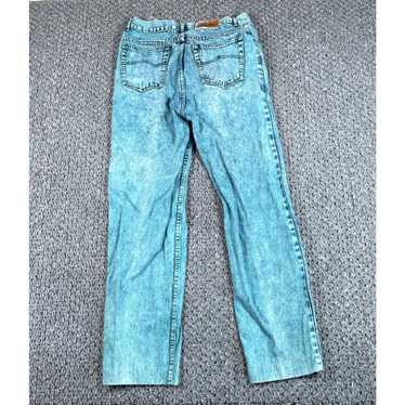 Etro VTG 90s Acid Washed Tapered Leg Jeans Men's … - image 1