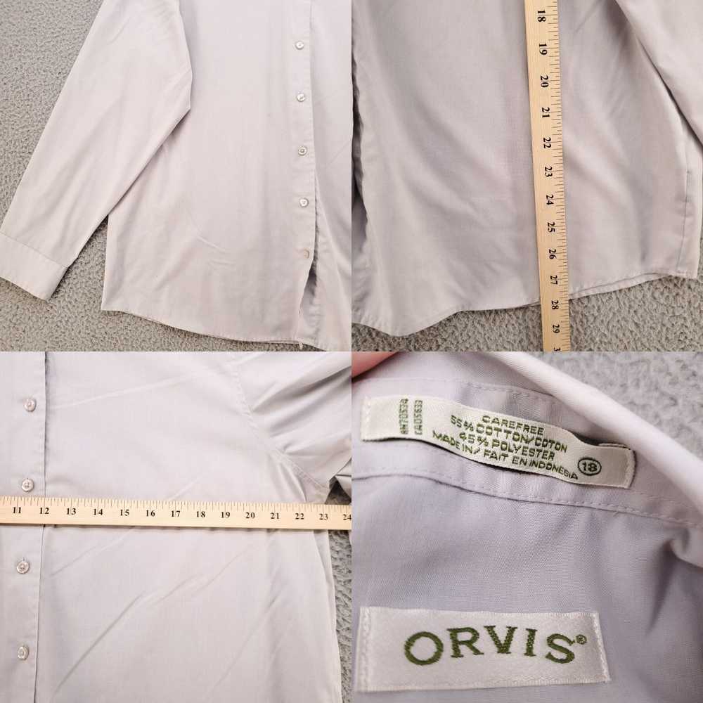 Orvis Orvis Shirt Womens 18 Carefree Long Sleeve … - image 4