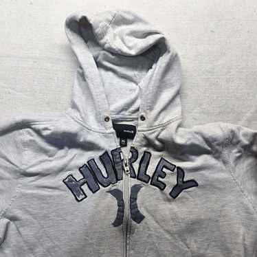 Hurley Hurley Gray Sweater Hoodie Jacket Full Zip 