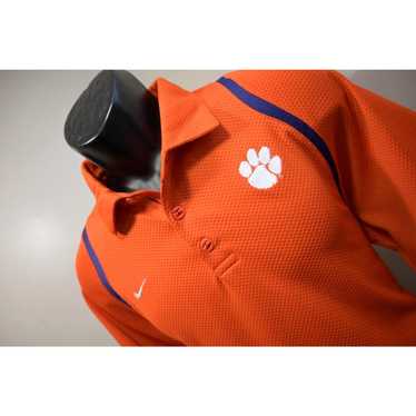 Nike Nike Golf Polo Dri Fit Performance Clemson T… - image 1