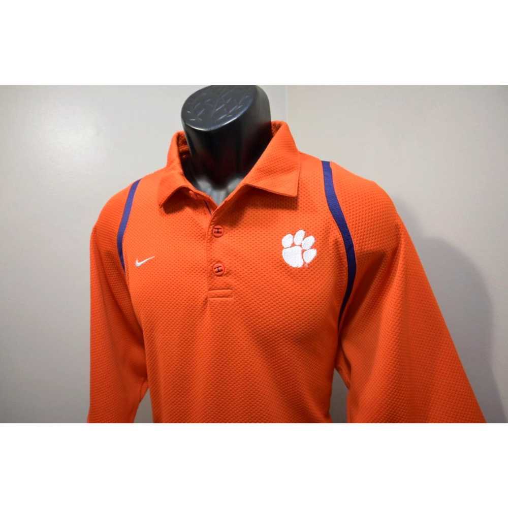 Nike Nike Golf Polo Dri Fit Performance Clemson T… - image 3