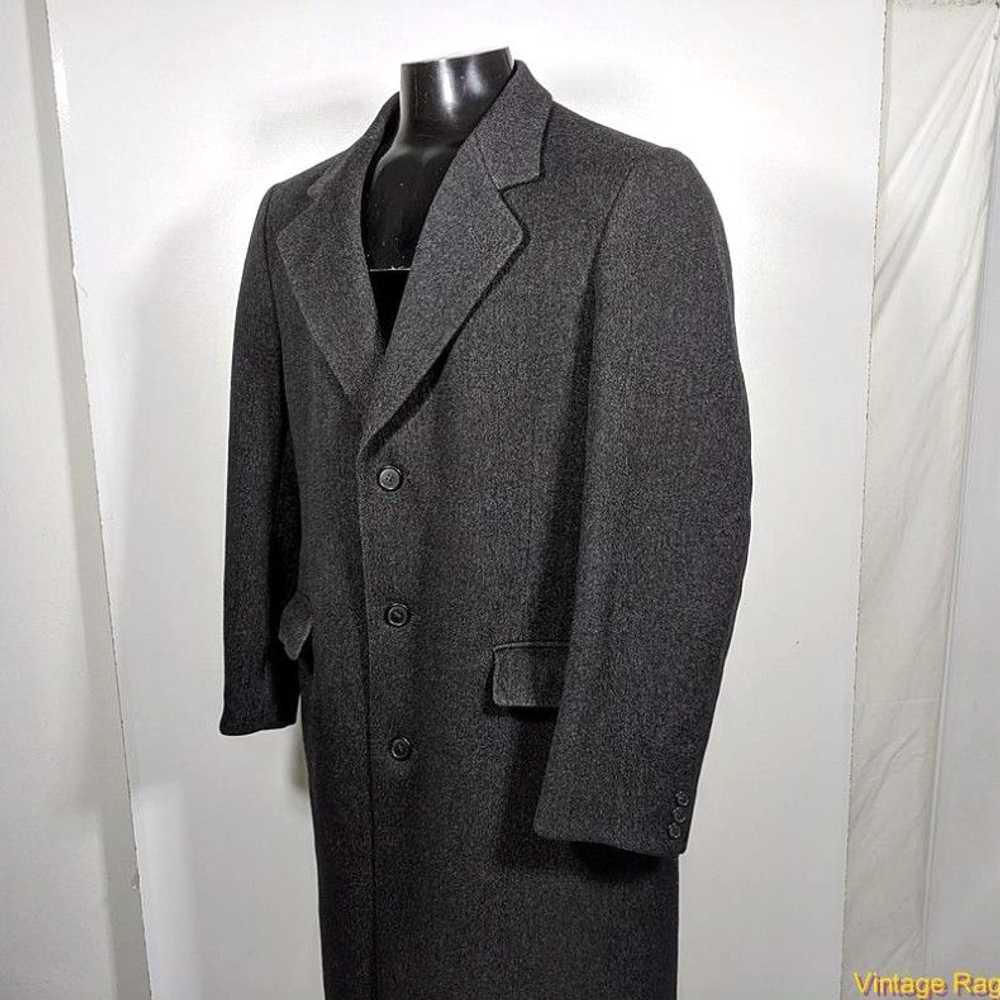 Club Room CLUB ROOM Long WOOL Coat Overcoat Mens … - image 3