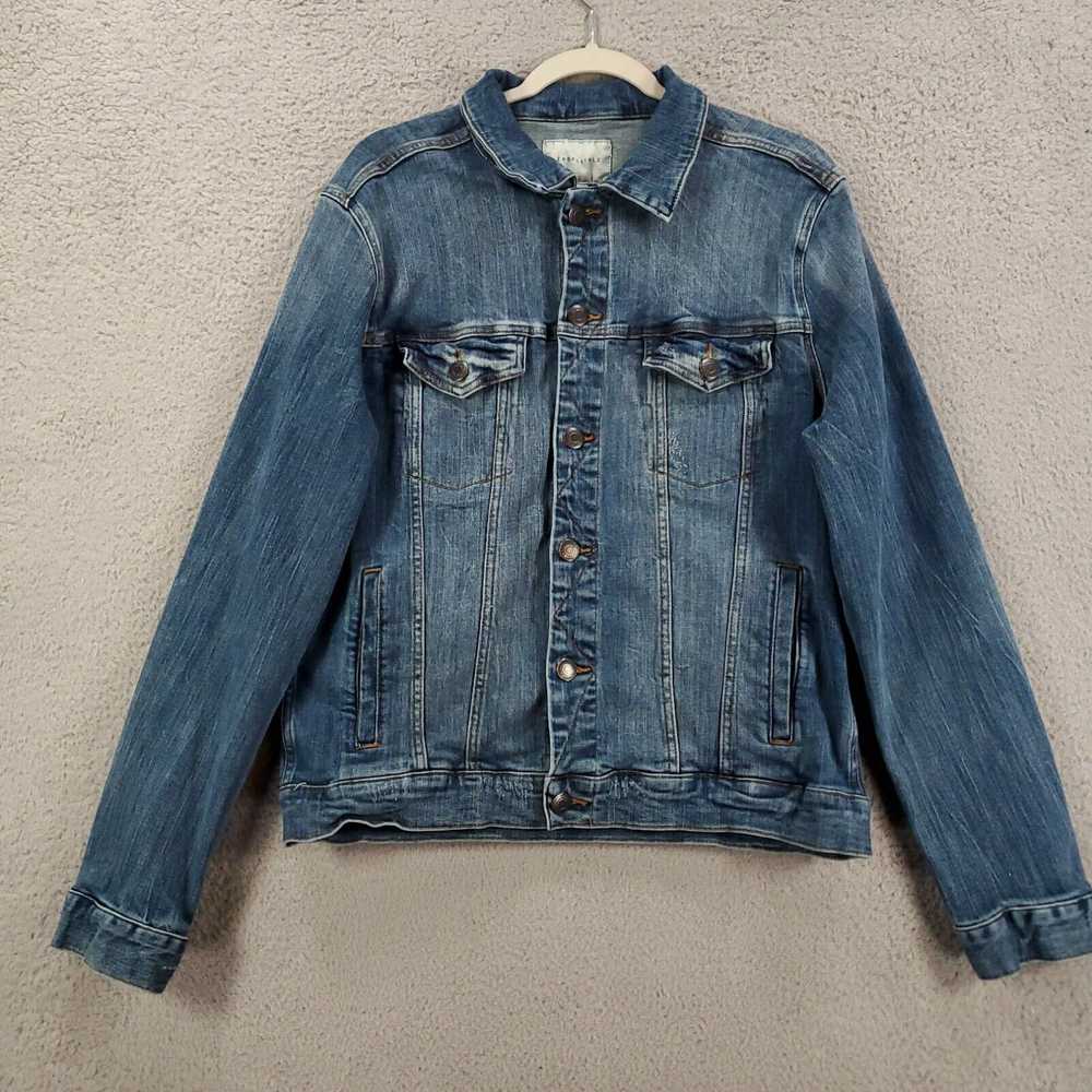 Vintage Aeropostale Jacket Womens Medium Denim Bu… - image 1