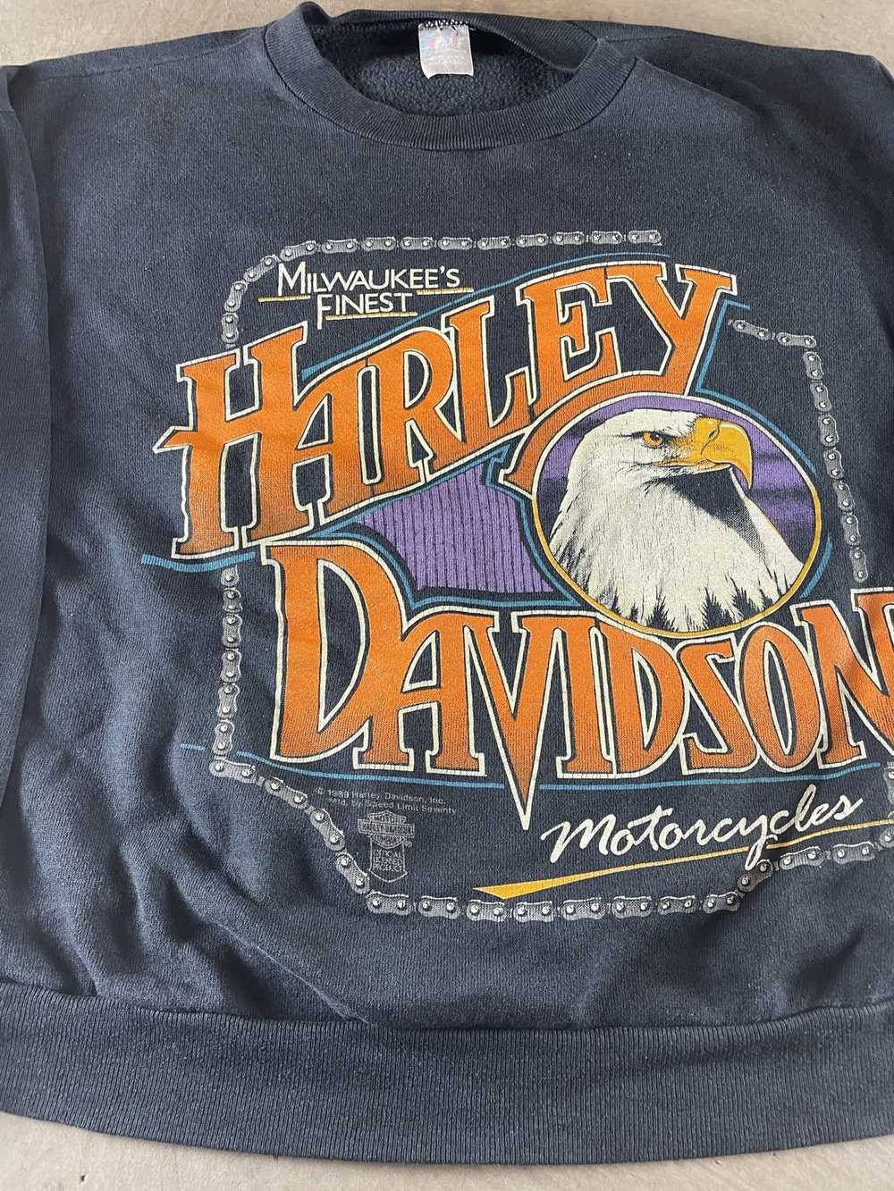 Harley Davidson × Streetwear × Vintage 1980s Harl… - image 2