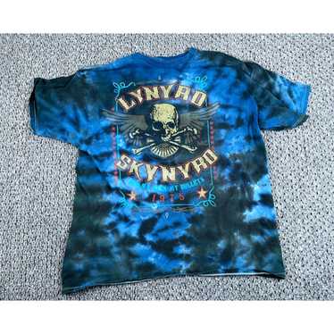 Vintage 2007 Lynard Skynard Skull Crossbones T-Shi