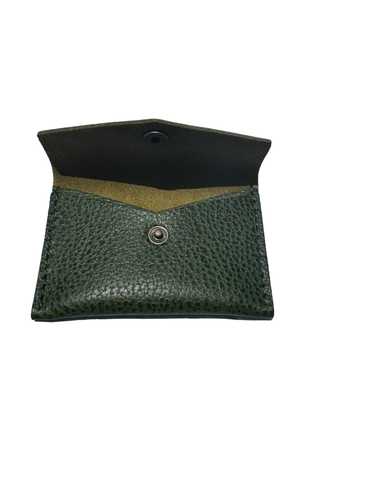 Portland Leather Mini envelope - avocado brand new