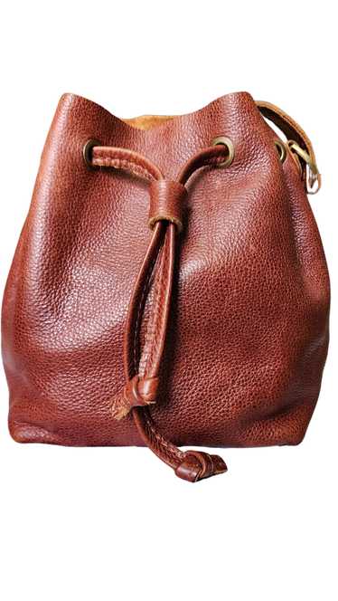 Portland Leather Bucket Bag