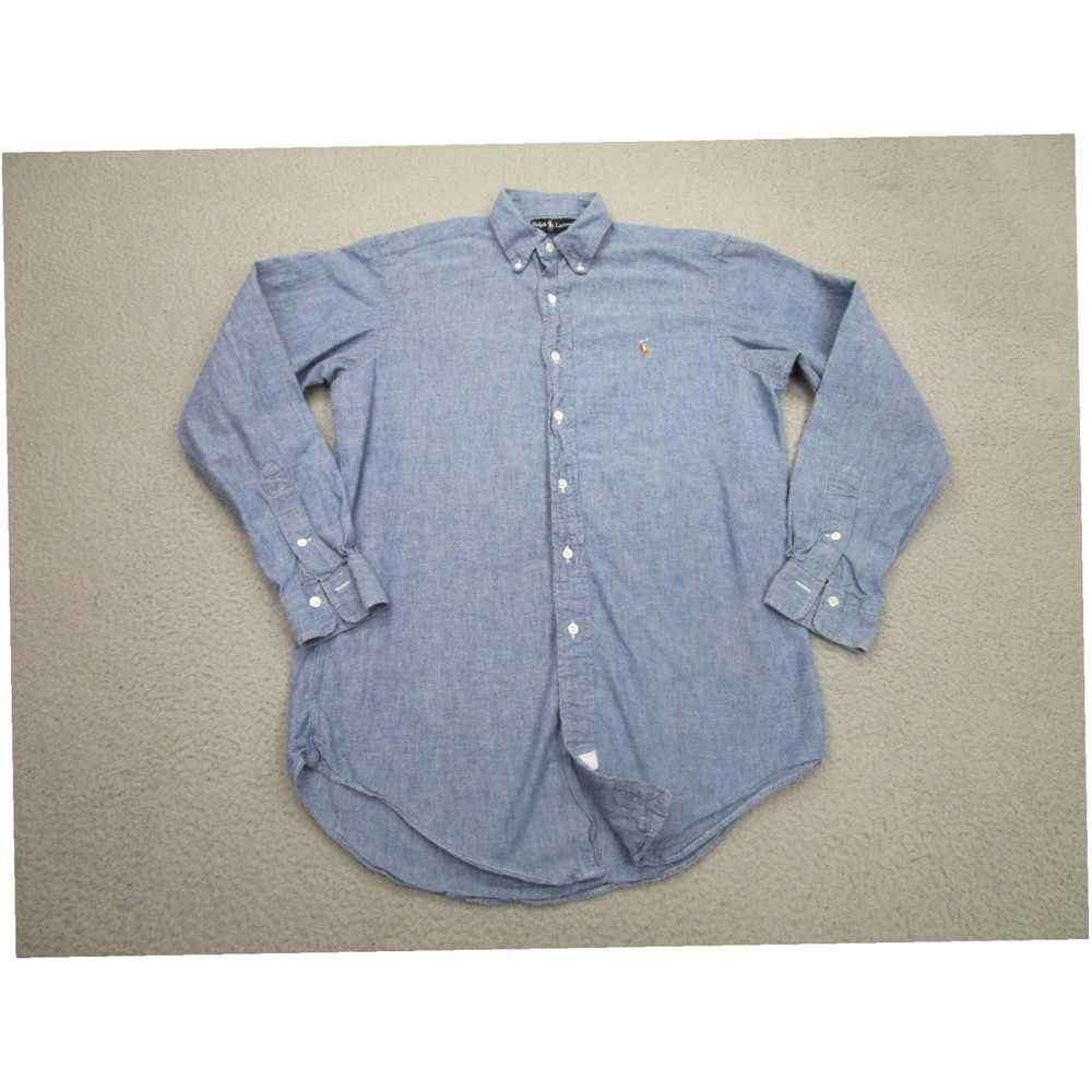 Ralph Lauren VINTAGE Ralph Lauren Shirt Mens Smal… - image 2