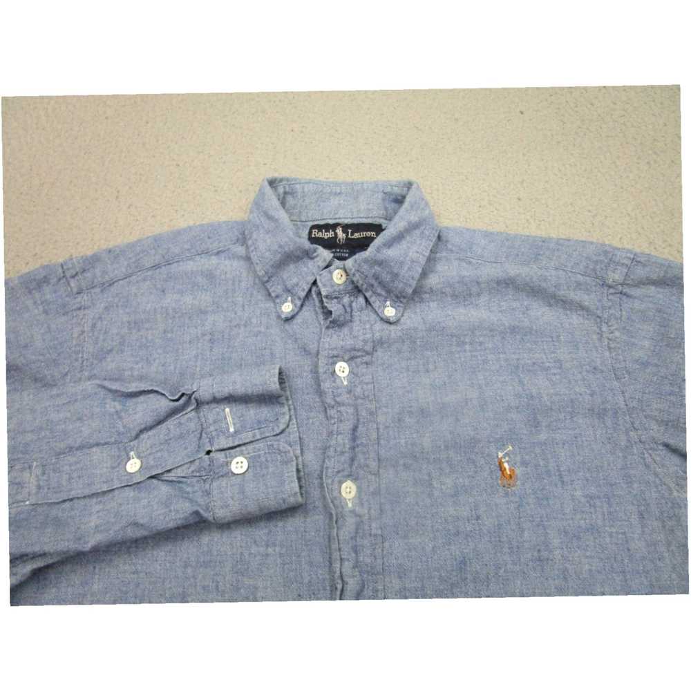 Ralph Lauren VINTAGE Ralph Lauren Shirt Mens Smal… - image 4