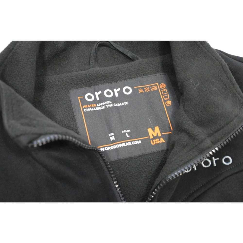 Vintage Ororo Fleece Vest Blue Full Zip Camp Swea… - image 3