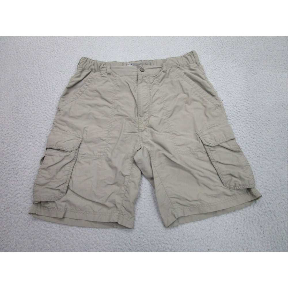 Vintage REI Shorts Mens Medium 32 Beige Cargo Urb… - image 1