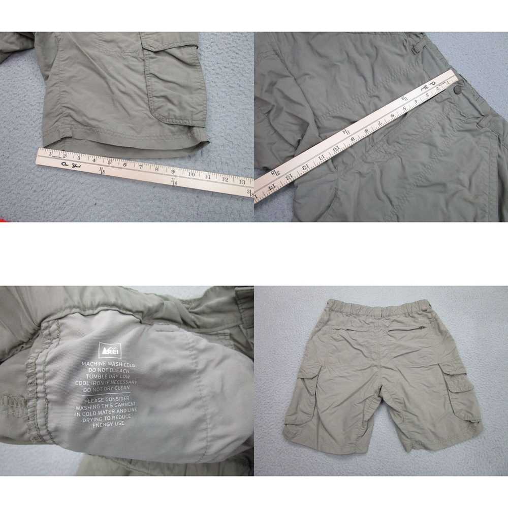 Vintage REI Shorts Mens Medium 32 Beige Cargo Urb… - image 8