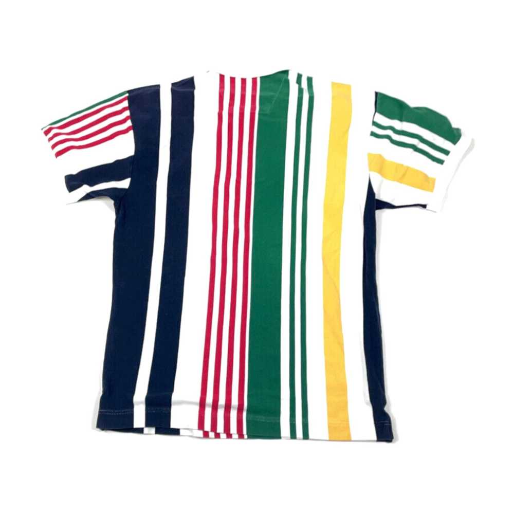 Nautica VTG Nautica Colorful Striped Polo Shirt A… - image 2