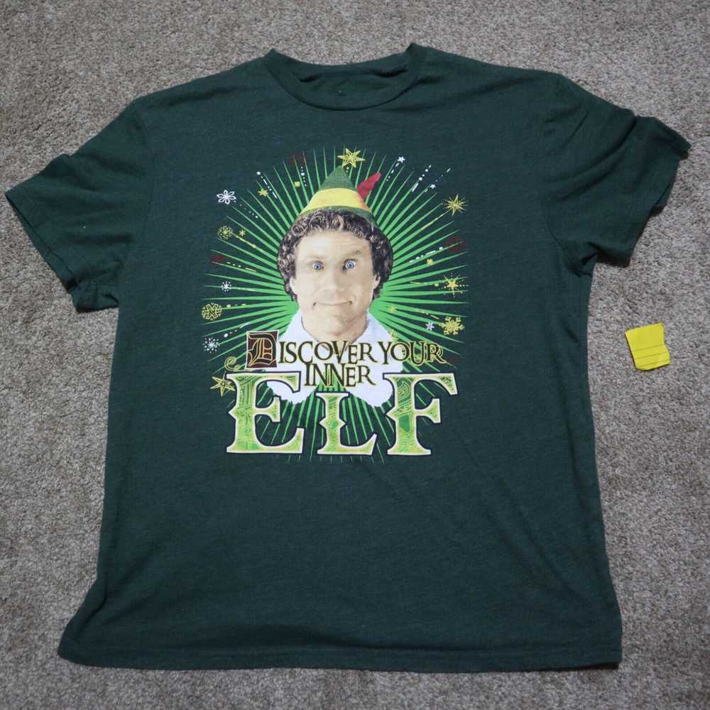 Vintage Elf Christmas Tee T-Shirt “Discover Your … - image 2