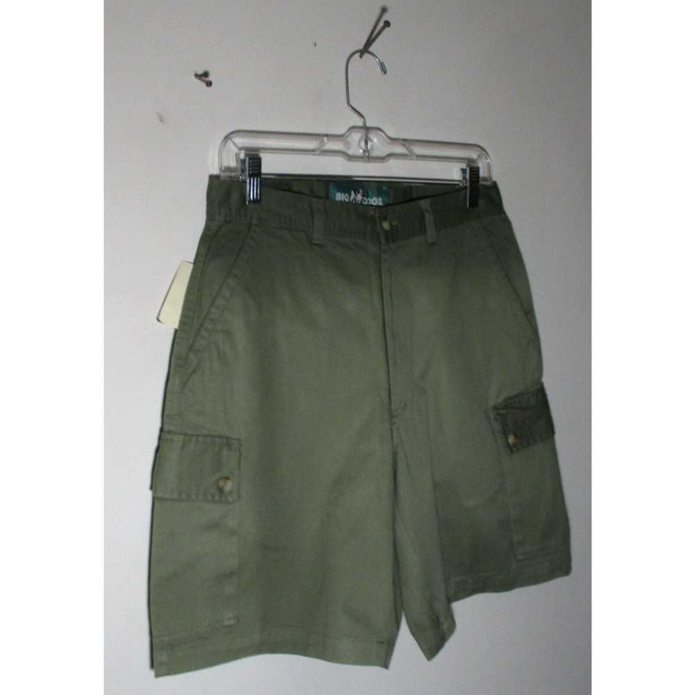 Big Dogs Men's BIG DOGS Green 6 Pocket Cargo Shor… - image 2