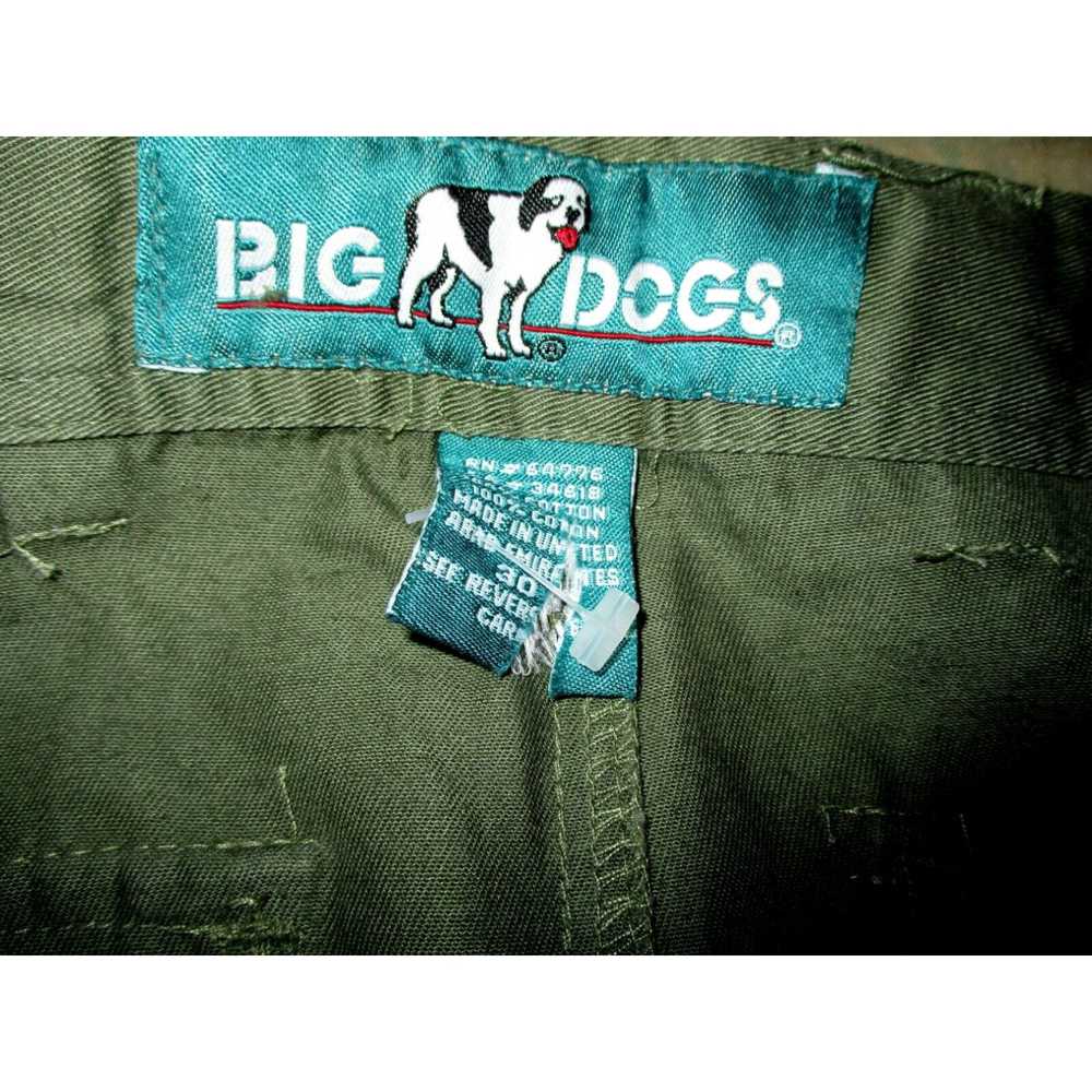 Big Dogs Men's BIG DOGS Green 6 Pocket Cargo Shor… - image 4