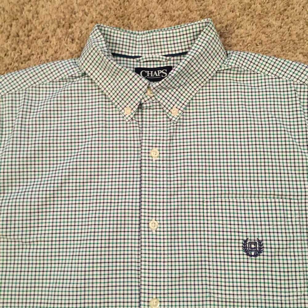 Chaps Chaps Button Up Shirt Mens Large Long Sleev… - image 3