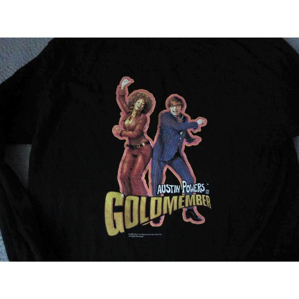 Vintage Vintage Austin Powers Shirt Mens Large Bl… - image 2