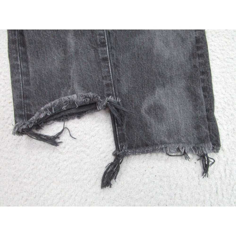 Moussy Moussy Vintage Jeans Womens 31 Black Ankle… - image 3