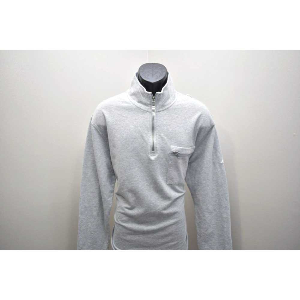 Nautica Nautica Zip Neck Pullover Sweater Gray Lo… - image 3