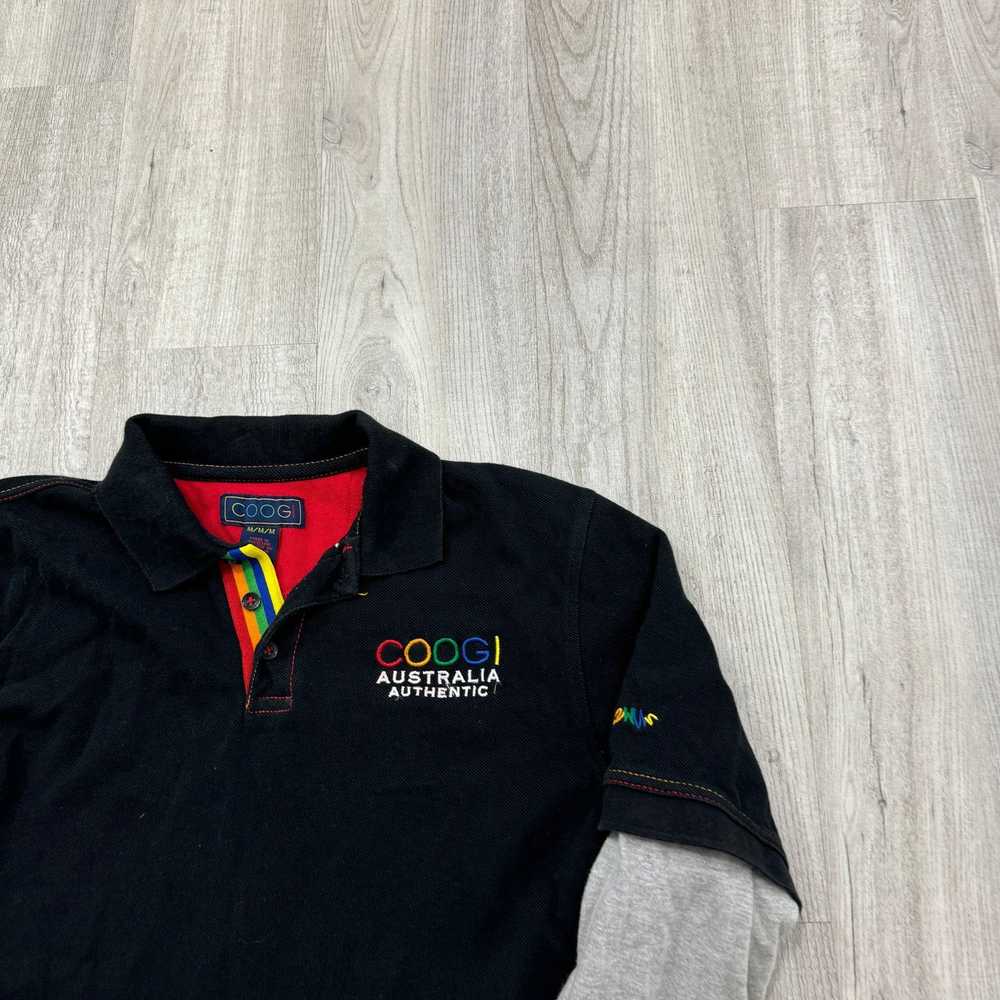 Coogi Vintage Coogi Polo Shirt Men's Medium Black… - image 2