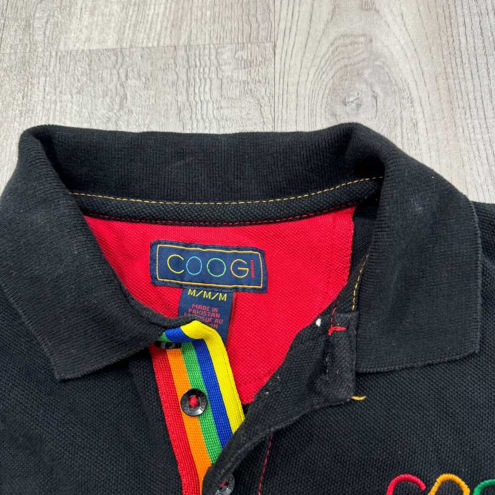 Coogi Vintage Coogi Polo Shirt Men's Medium Black… - image 4