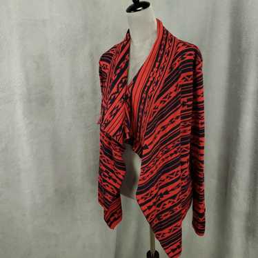 Vintage Flying Tomato Cardigan Womens Small Red B… - image 1