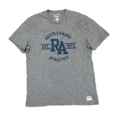 Roots Roots Canada Athletics Heather Gray Graphic… - image 1