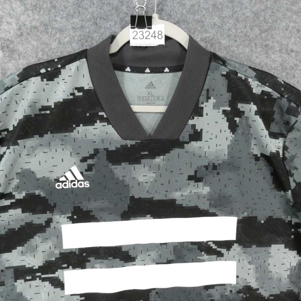 Adidas Adidas T-Shirt Mens Extra Large Gray Black… - image 2