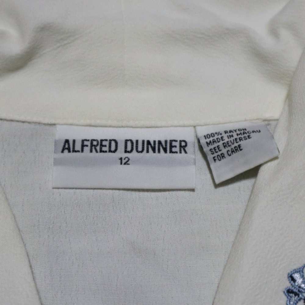 Vintage Womens Pretty Embroidered Alfred Dunner P… - image 3