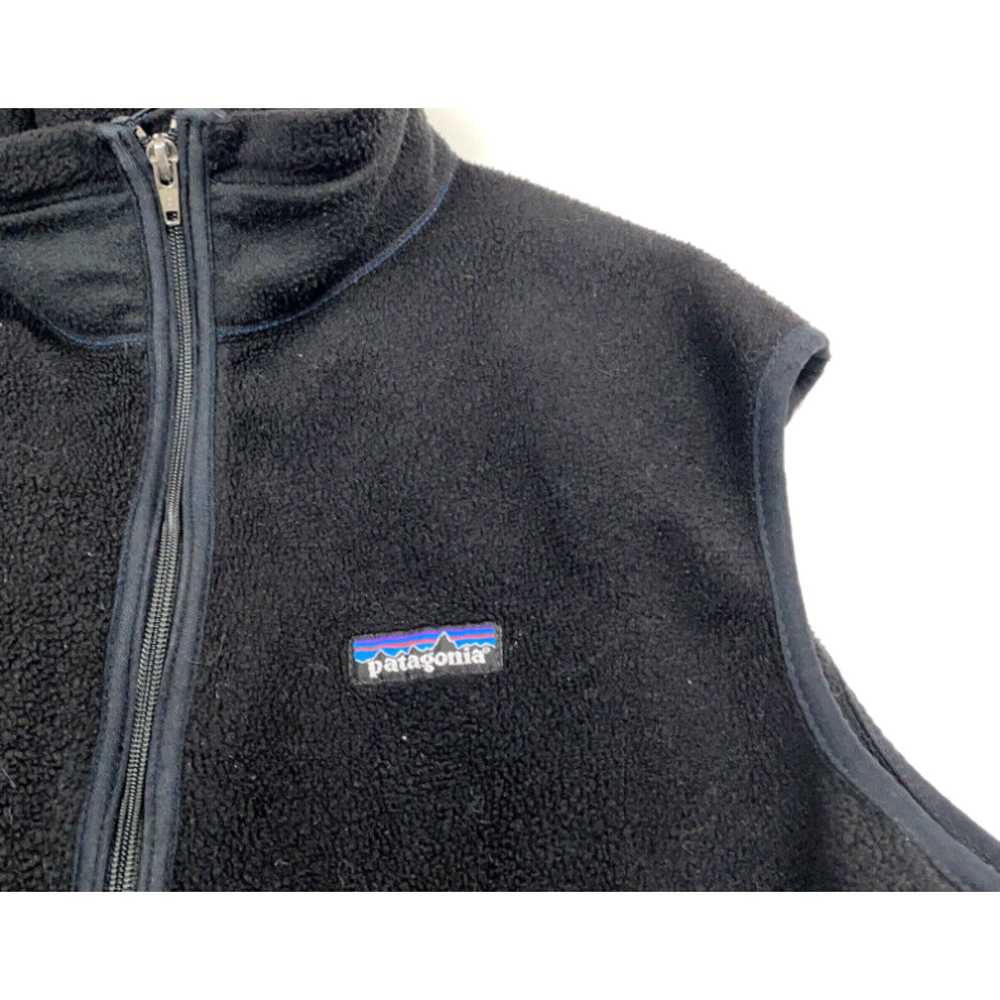 Patagonia VTG 1992 Patagonia Black Blue Trim Full… - image 3