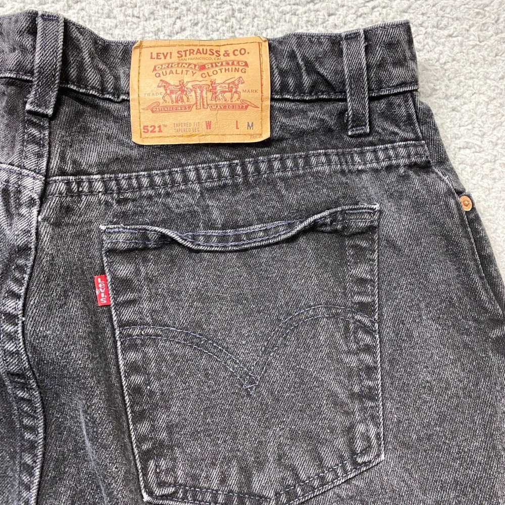 Levi's Vintage Levis 521 Mom Jeans Womens 32x30 B… - image 7