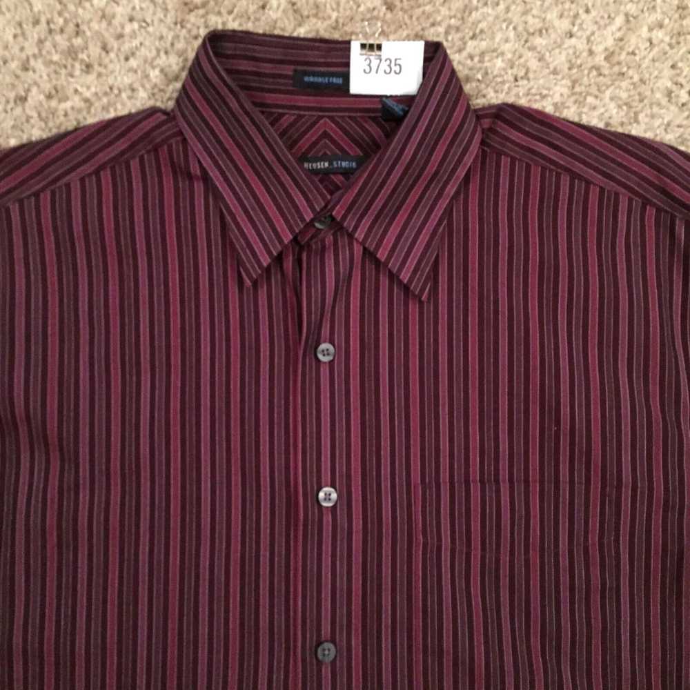 Van Heusen Van Heusen Studio Button Up Shirt Mens… - image 3