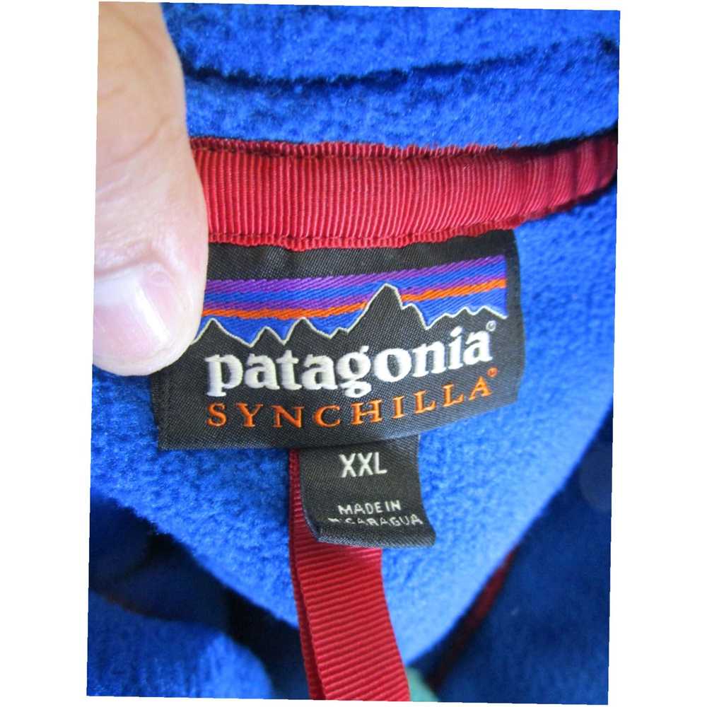 Patagonia Patagonia Mens Snap T Fleece Sweater Bl… - image 6