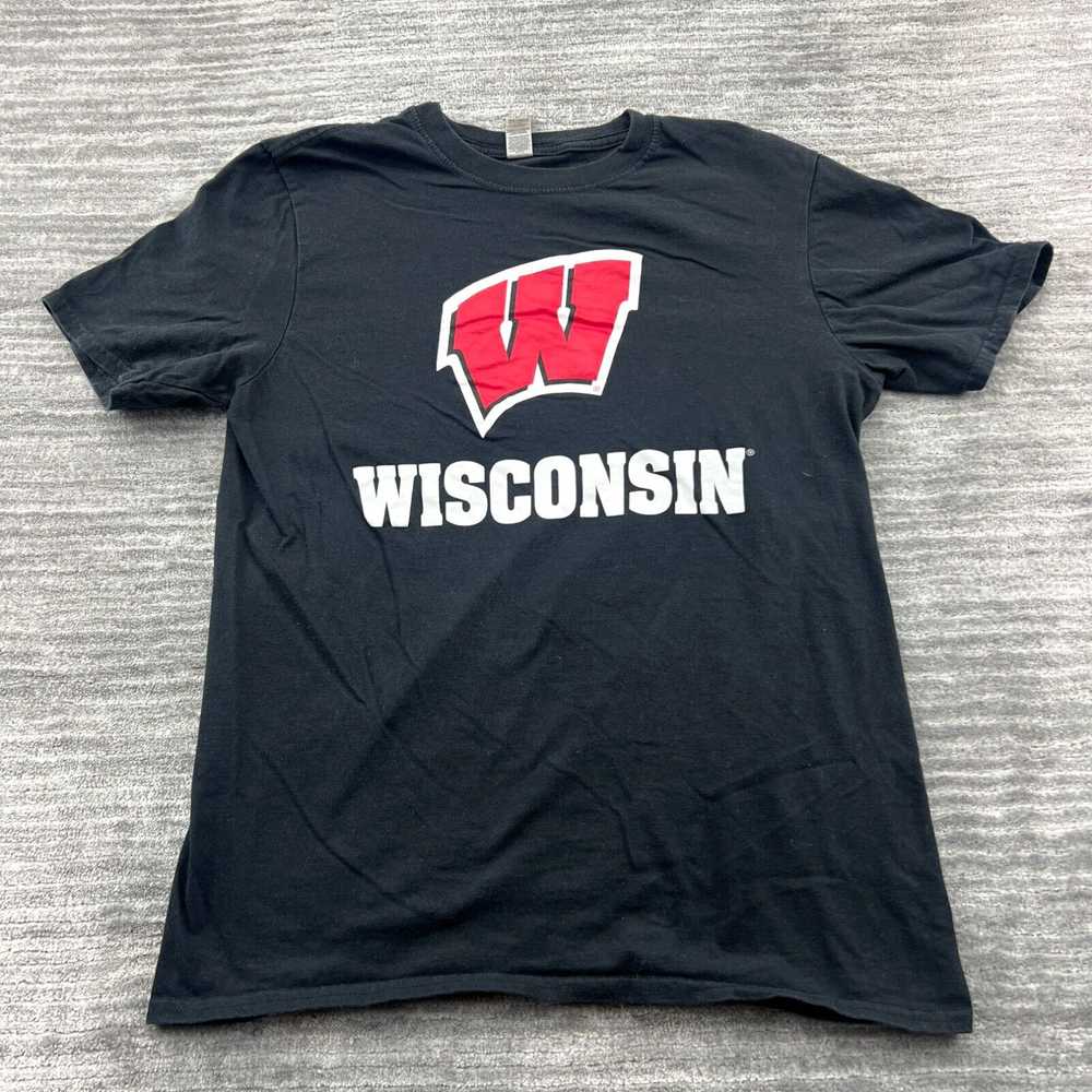 Gildan Wisconsin Shirt Size M Womens Badgers Univ… - image 1