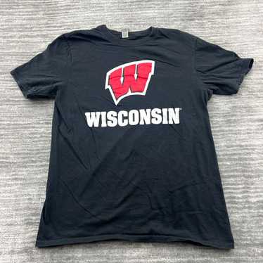 Gildan Wisconsin Shirt Size M Womens Badgers Univ… - image 1