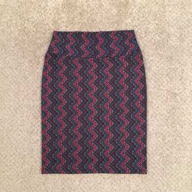 Vintage LuLaRoe Cassie Skirt Medium Knee Length U… - image 1