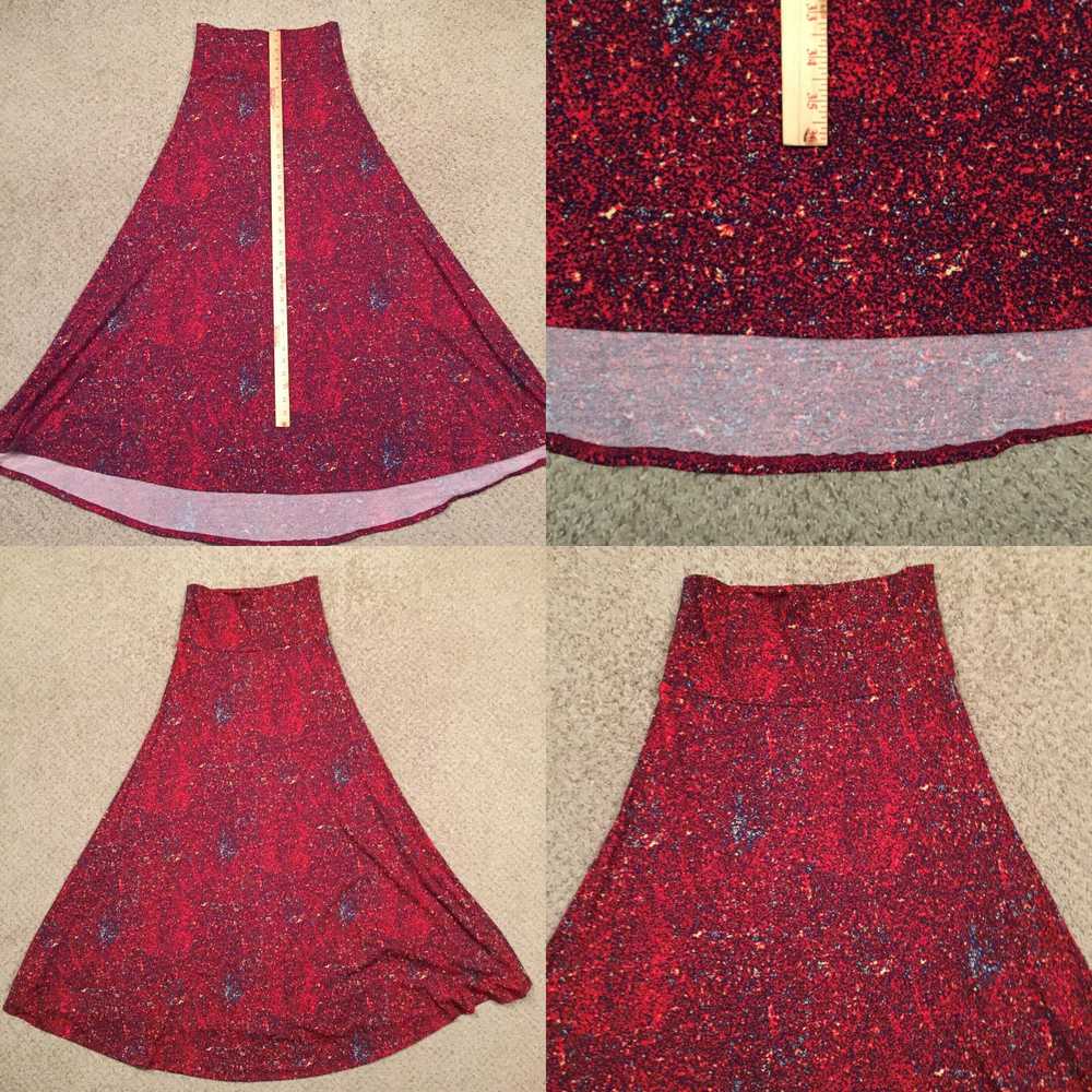 Vintage LuLaRoe Skirt Small Maxi Long Unlined Pul… - image 4