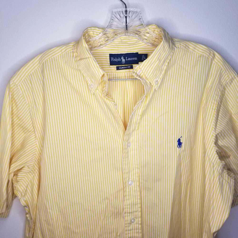 Ralph Lauren Ralph Lauren Mens Classic Fit Yellow… - image 2