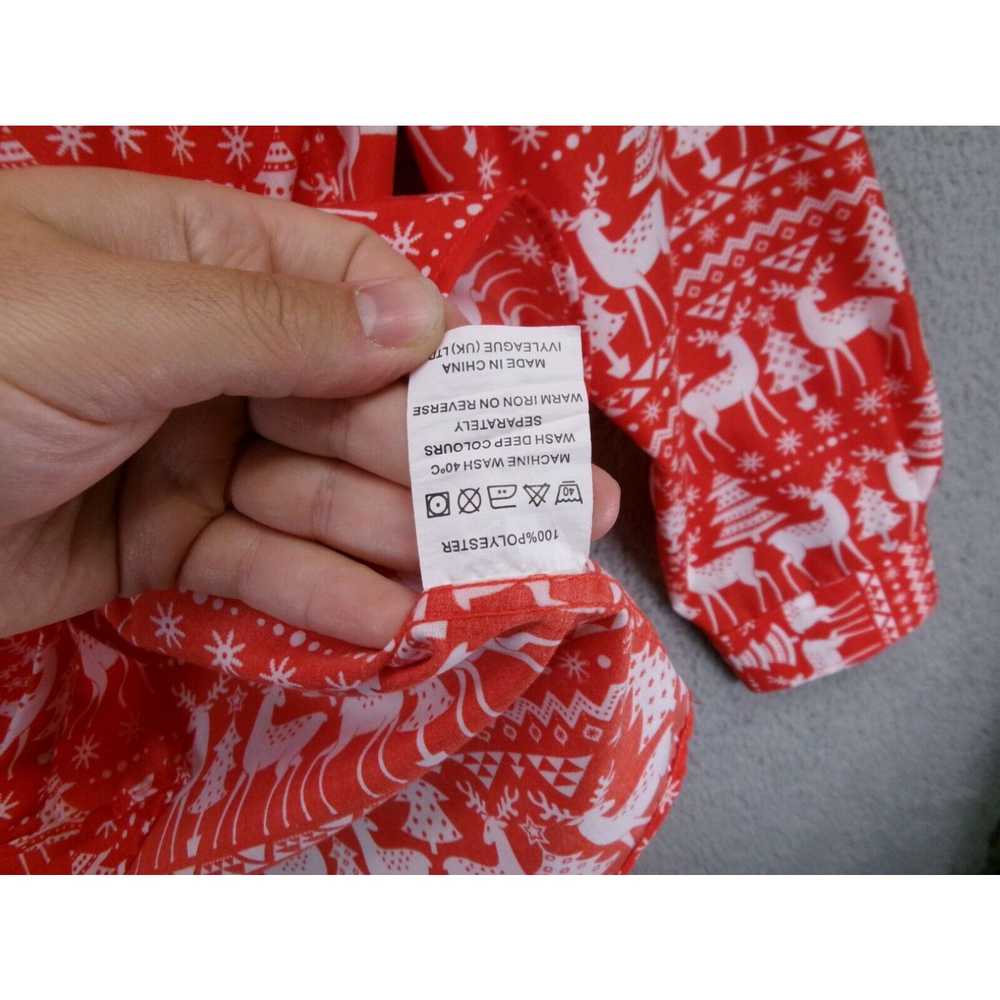 Simons Simon Banks Christmas Shirt Mens XL Button… - image 5