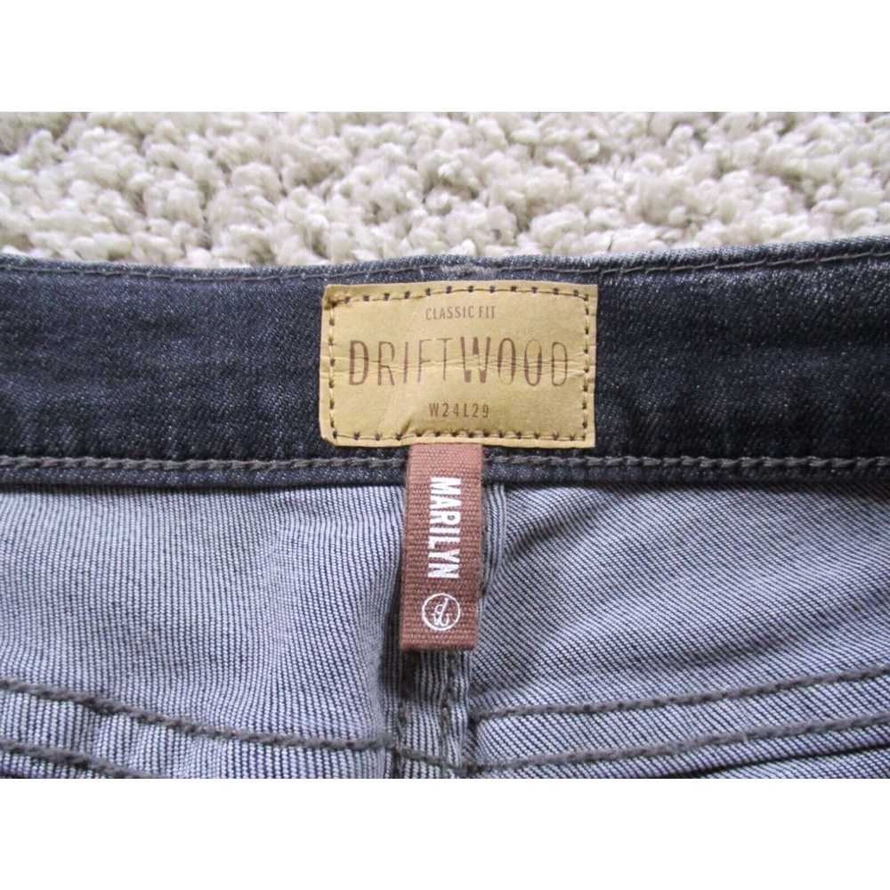 Vintage Driftwood Jeans Womens 24 Gray Marilyn Sk… - image 3