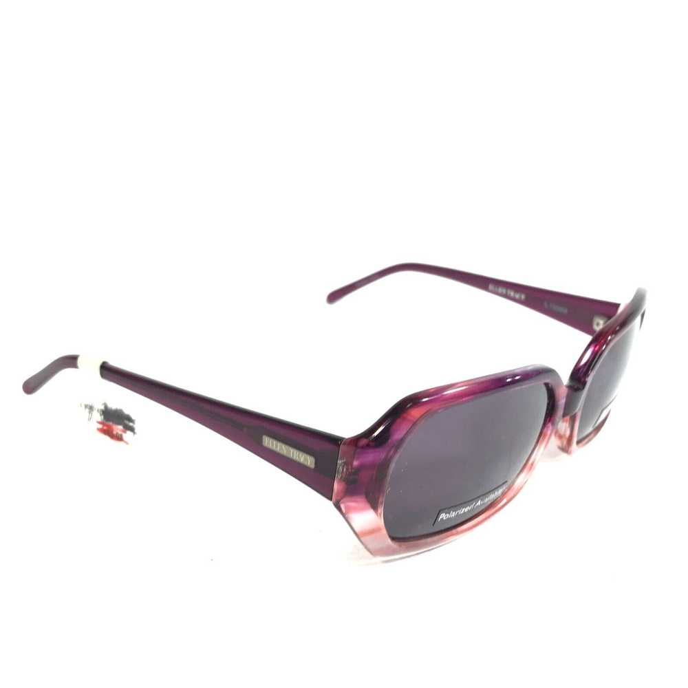 Vintage Clear Purple Orange Frames With Gray Lens… - image 2