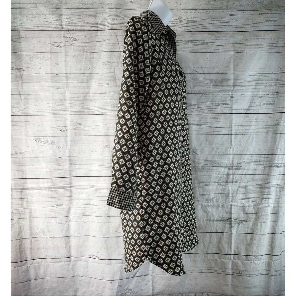 Loft Ann Taylor LOFT Womens Printed Button Front … - image 3